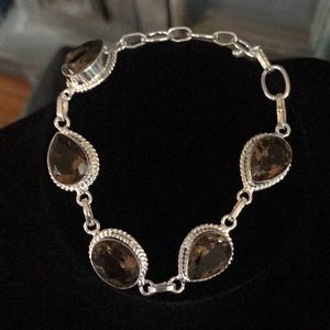 Beautiful handcrafted sterling silver bracelet